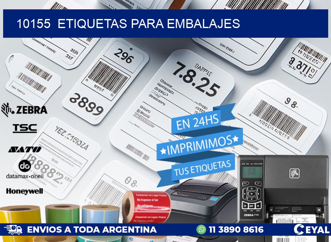 10155  ETIQUETAS PARA EMBALAJES