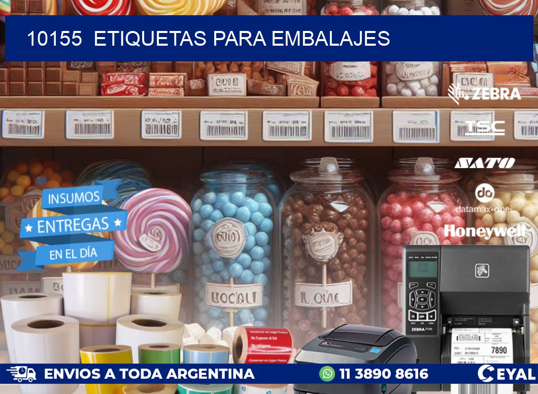 10155  ETIQUETAS PARA EMBALAJES