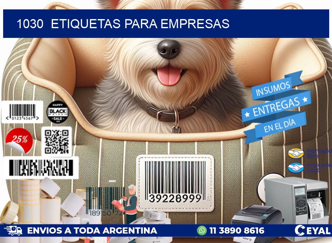 1030  ETIQUETAS PARA EMPRESAS