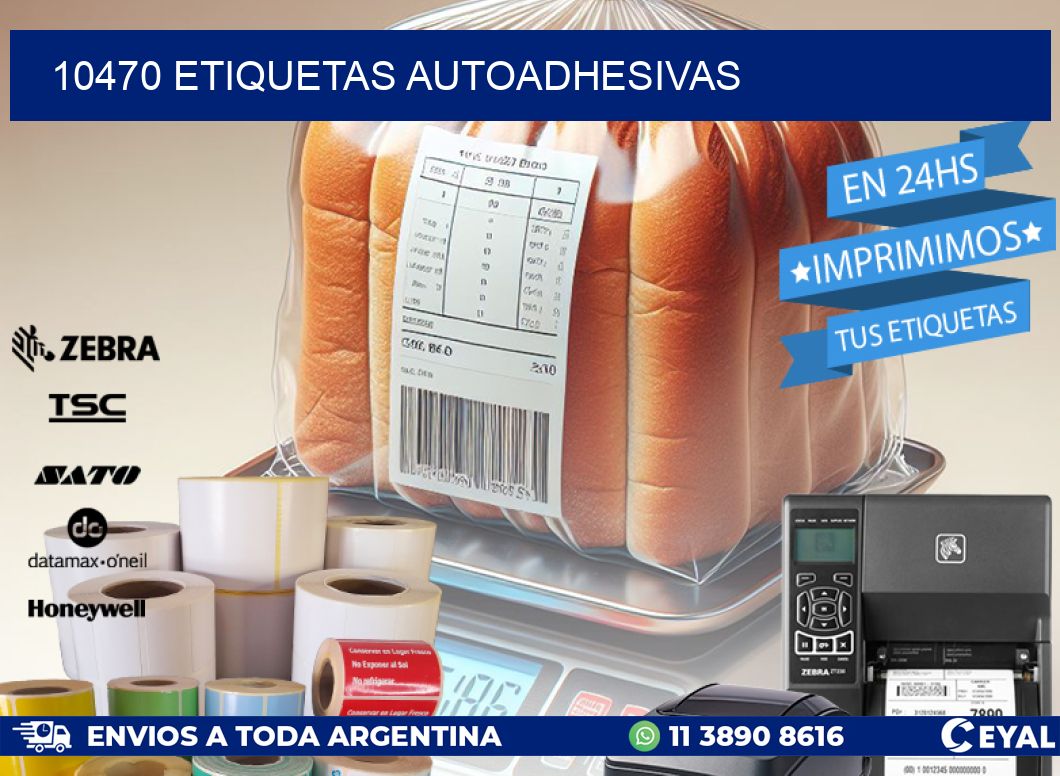 10470 ETIQUETAS AUTOADHESIVAS