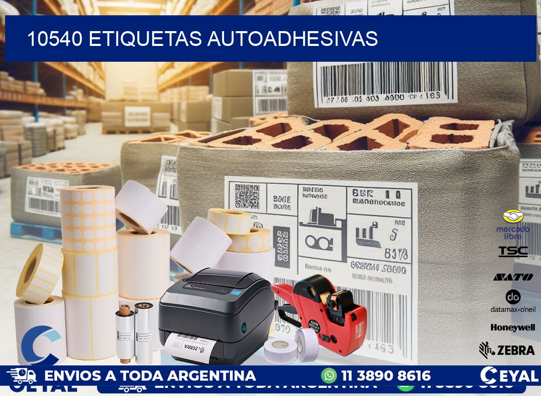 10540 ETIQUETAS AUTOADHESIVAS