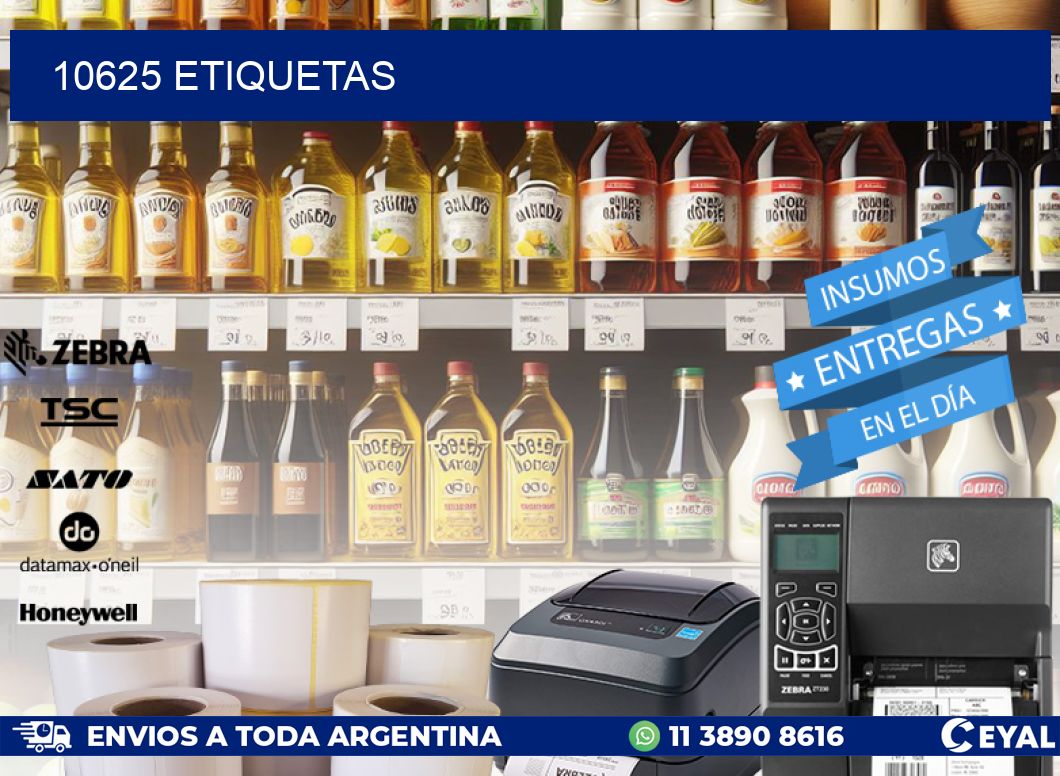 10625 ETIQUETAS