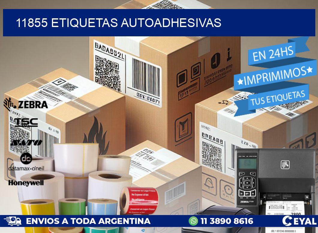 11855 ETIQUETAS AUTOADHESIVAS