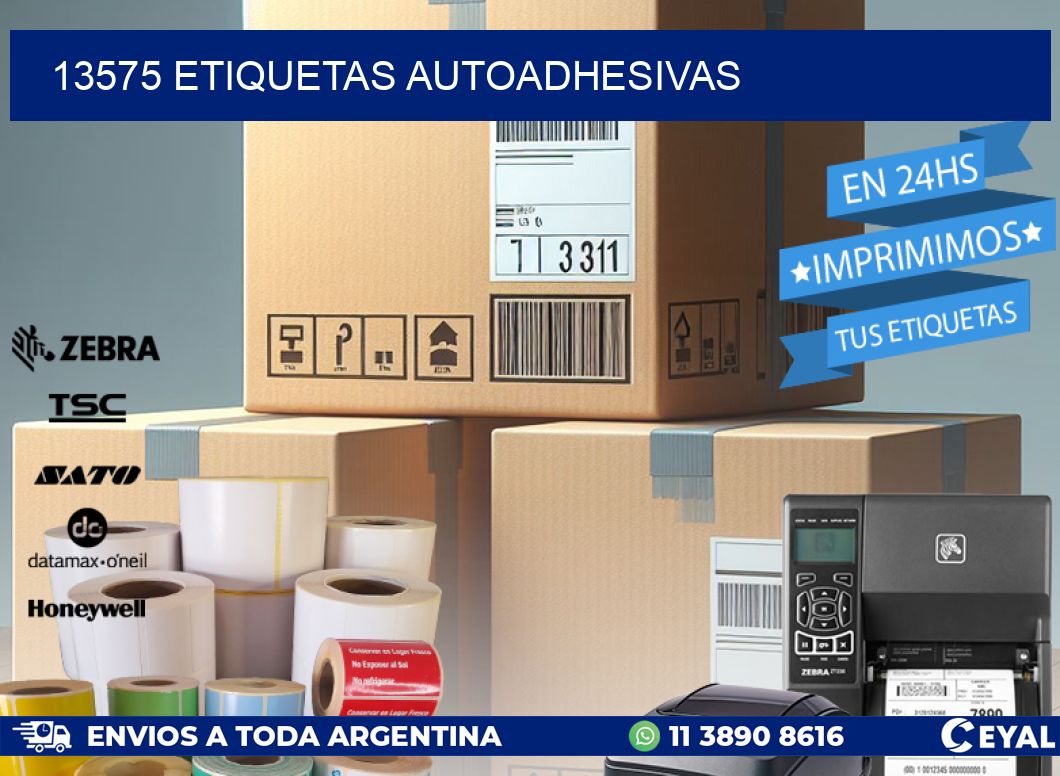 13575 ETIQUETAS AUTOADHESIVAS