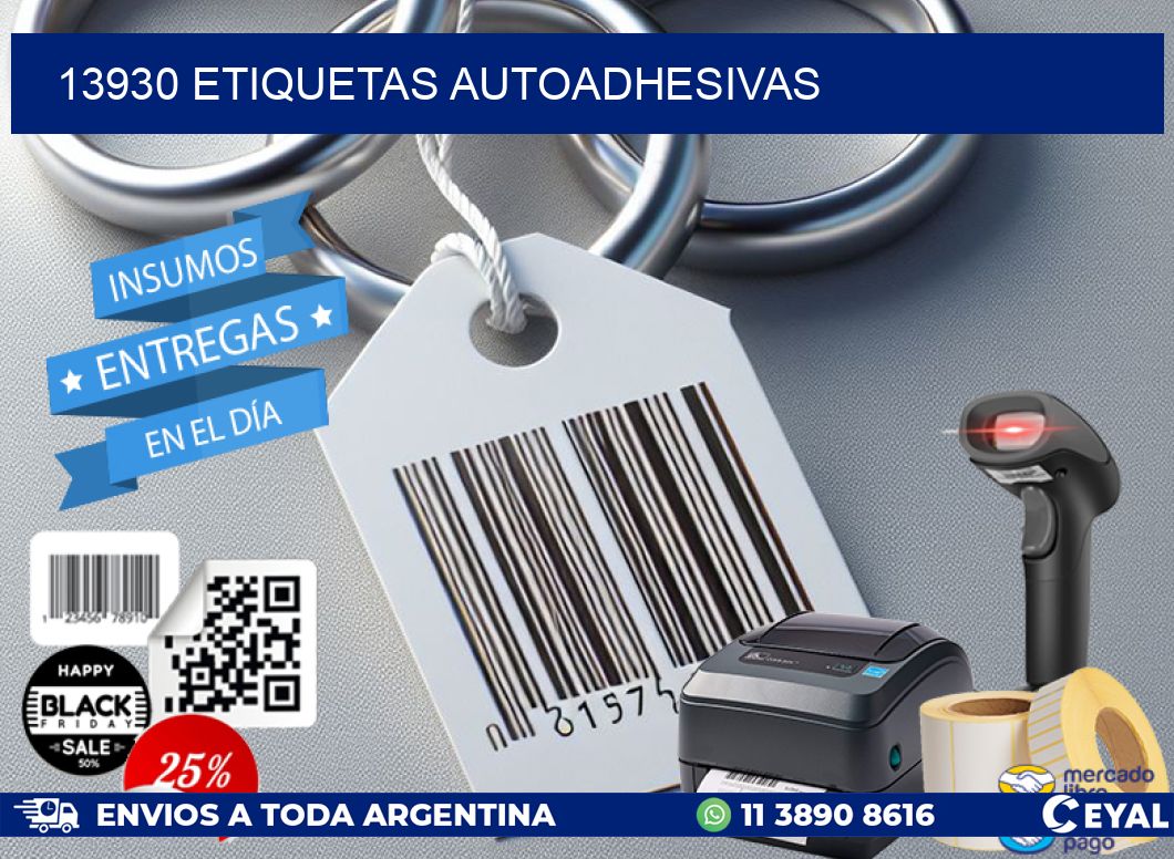 13930 ETIQUETAS AUTOADHESIVAS