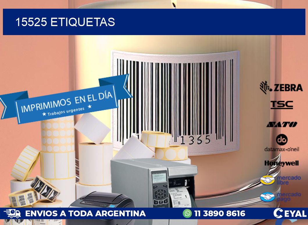 15525 ETIQUETAS