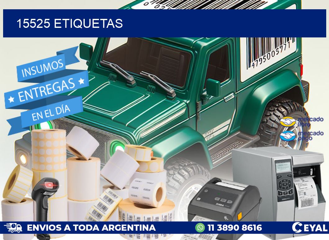 15525 ETIQUETAS
