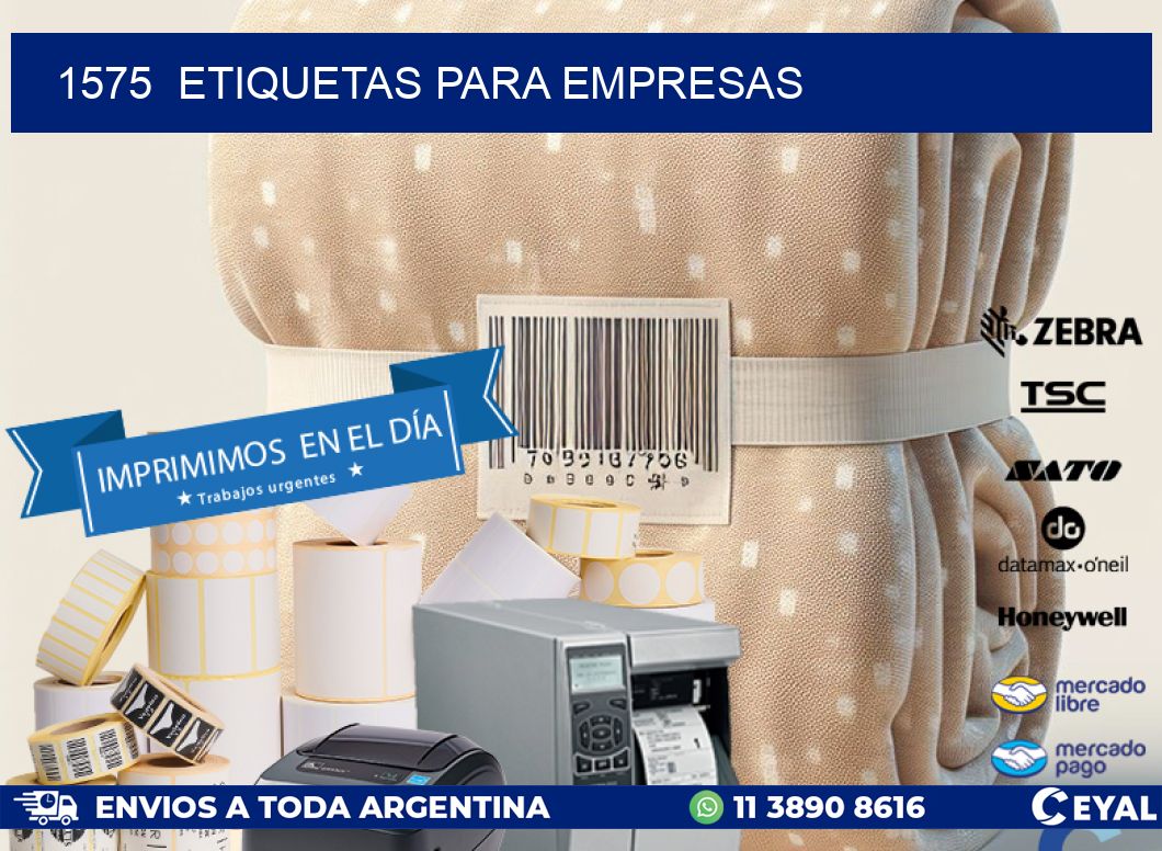 1575  ETIQUETAS PARA EMPRESAS