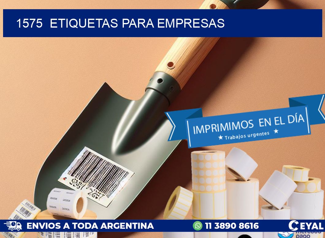 1575  ETIQUETAS PARA EMPRESAS