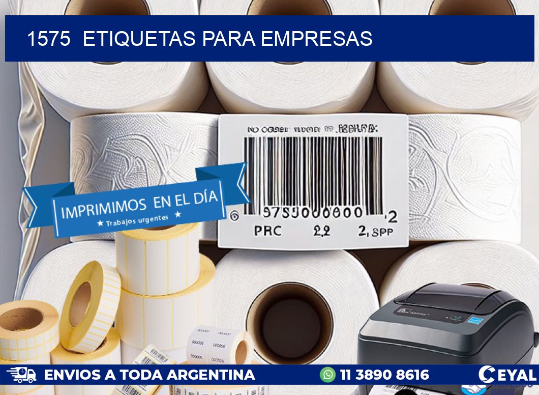 1575  ETIQUETAS PARA EMPRESAS