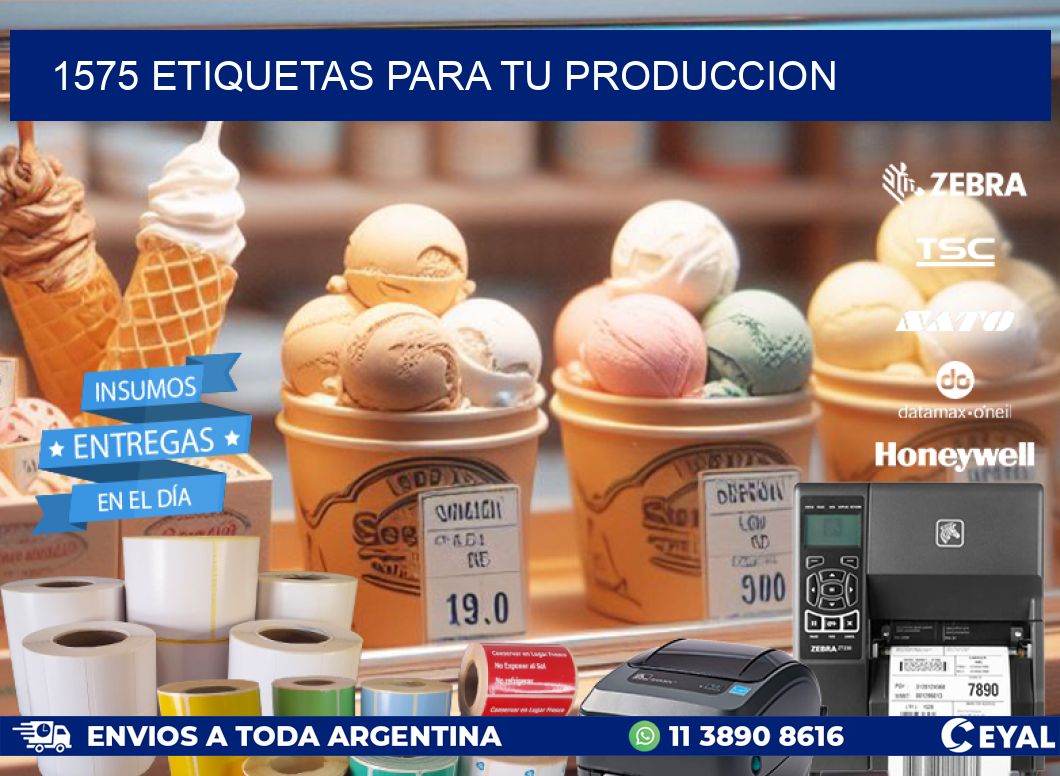 1575 ETIQUETAS PARA TU PRODUCCION