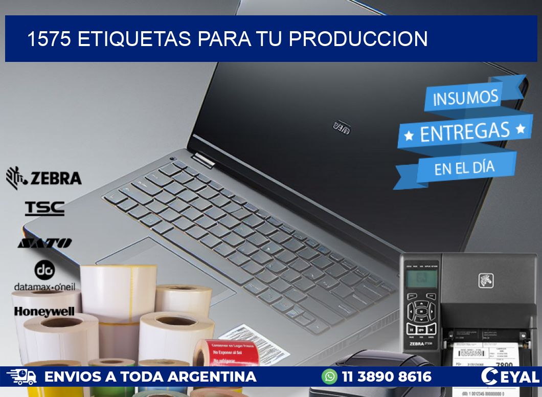 1575 ETIQUETAS PARA TU PRODUCCION