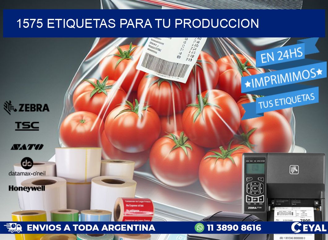 1575 ETIQUETAS PARA TU PRODUCCION