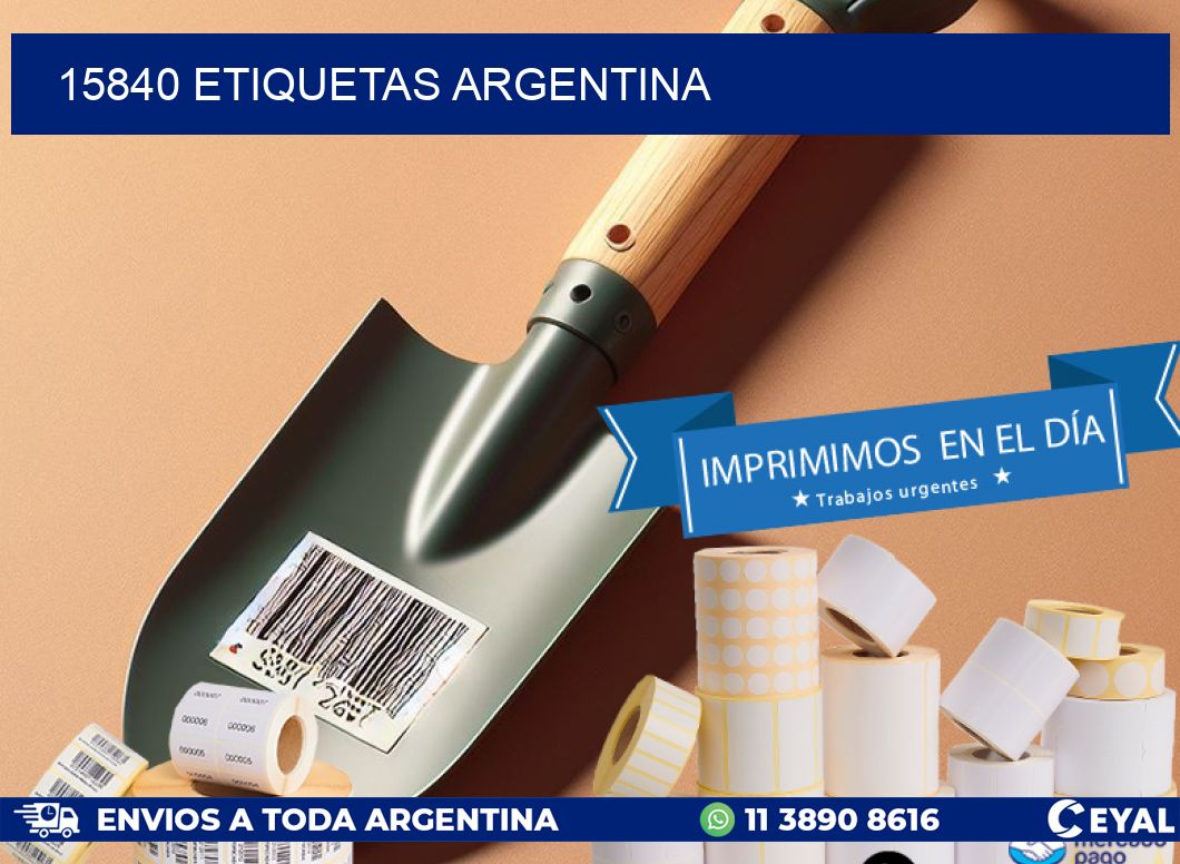 15840 ETIQUETAS ARGENTINA