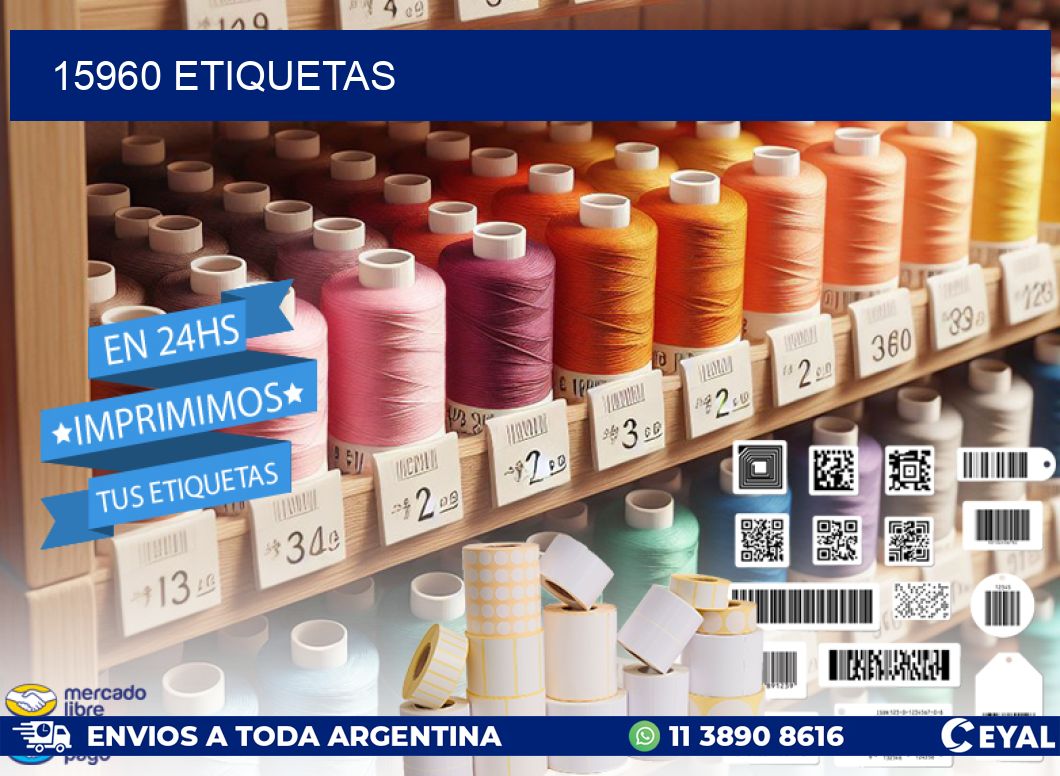 15960 ETIQUETAS