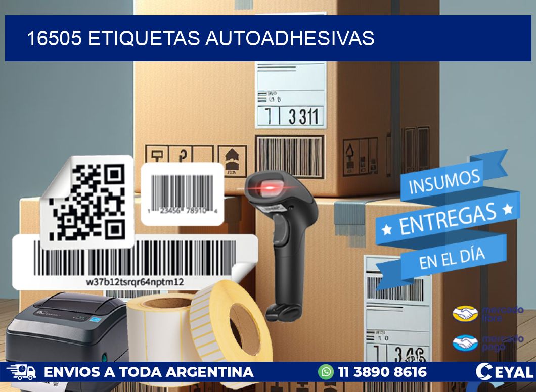 16505 ETIQUETAS AUTOADHESIVAS