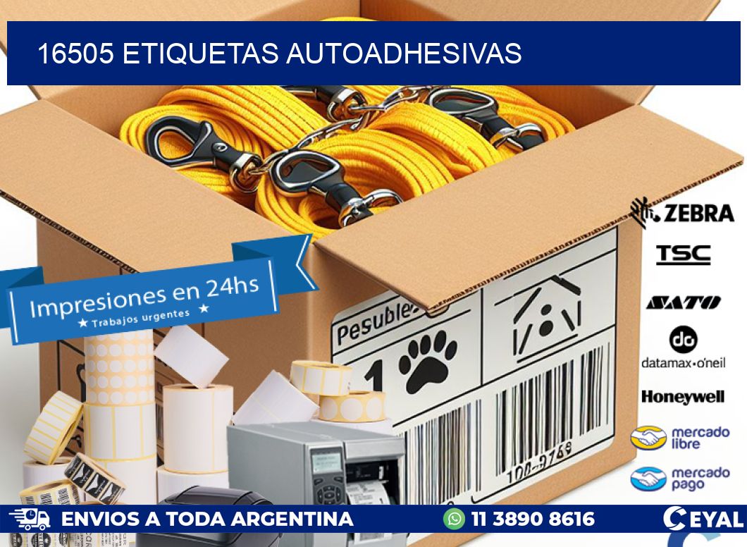 16505 ETIQUETAS AUTOADHESIVAS