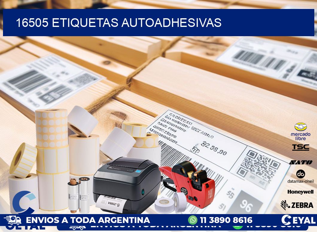 16505 ETIQUETAS AUTOADHESIVAS