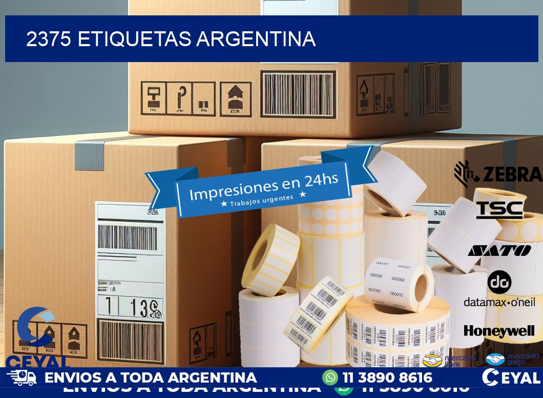 2375 ETIQUETAS ARGENTINA