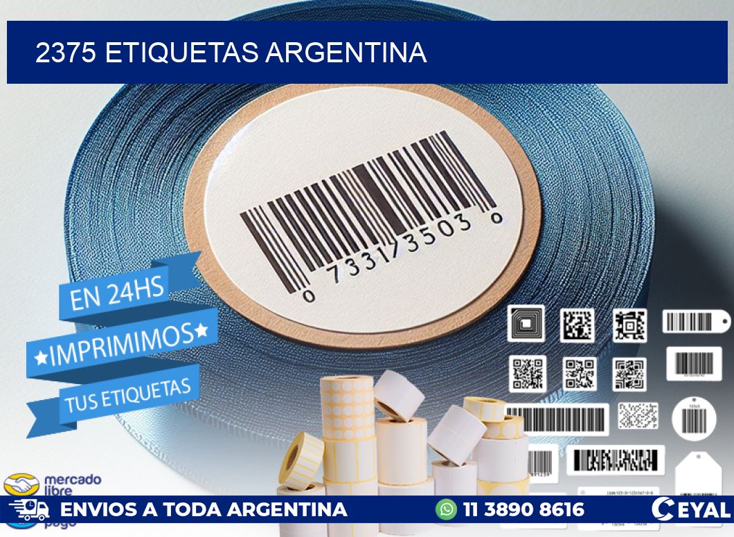 2375 ETIQUETAS ARGENTINA