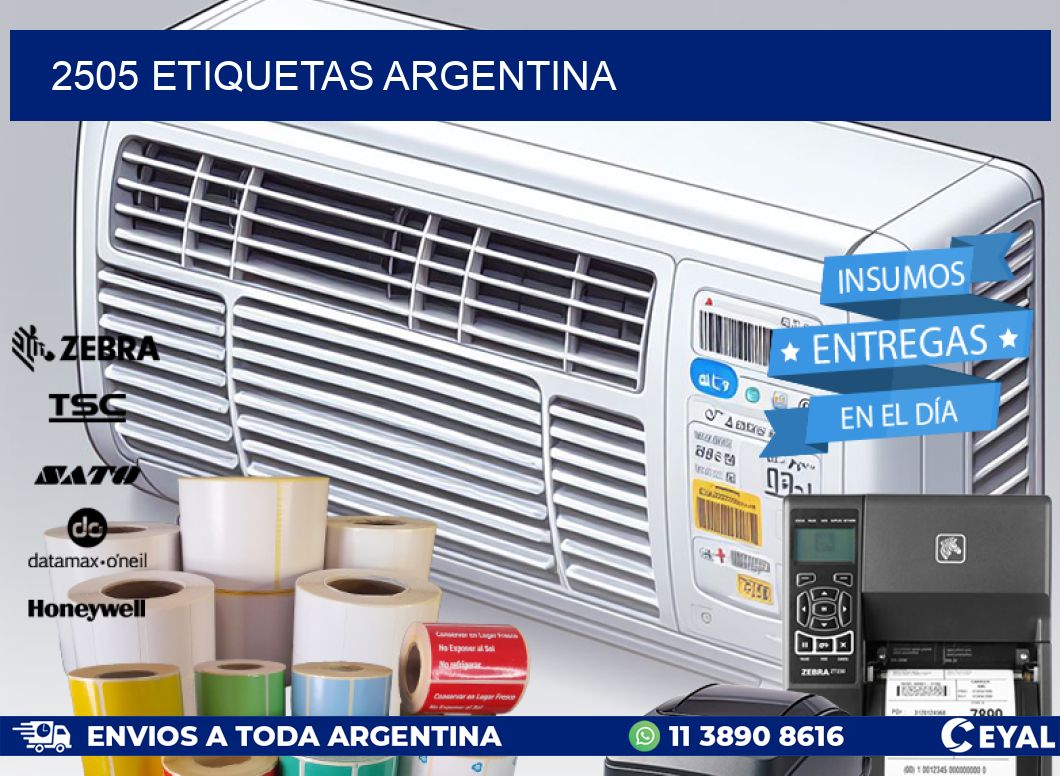 2505 ETIQUETAS ARGENTINA