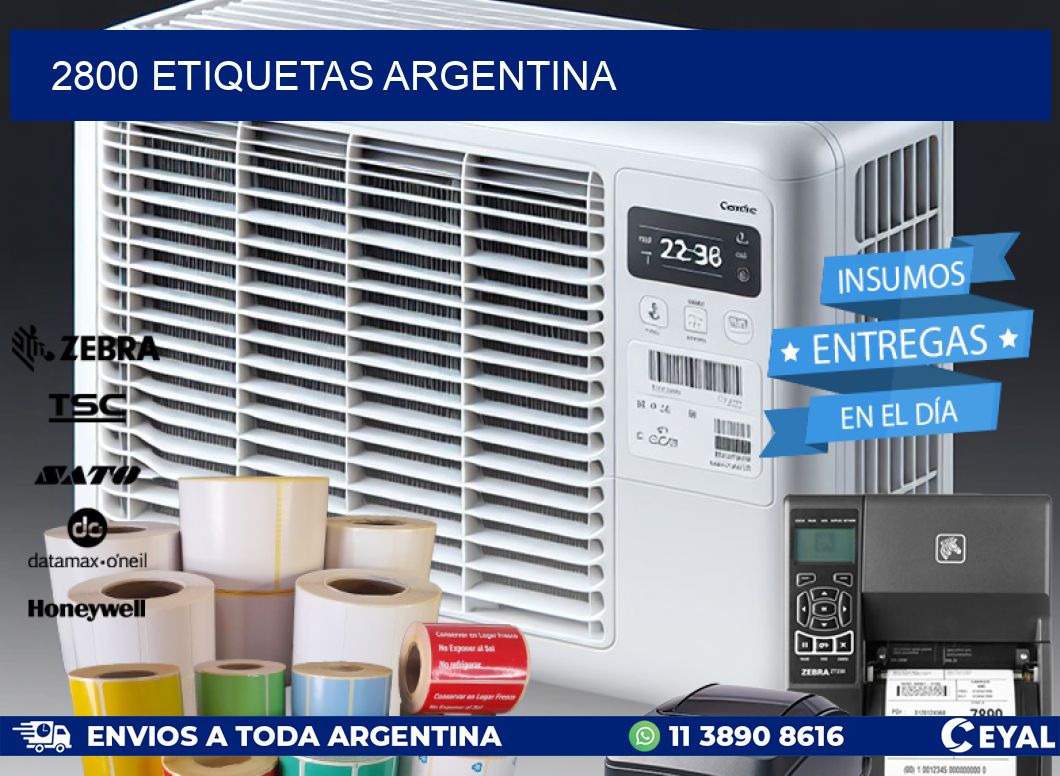 2800 ETIQUETAS ARGENTINA