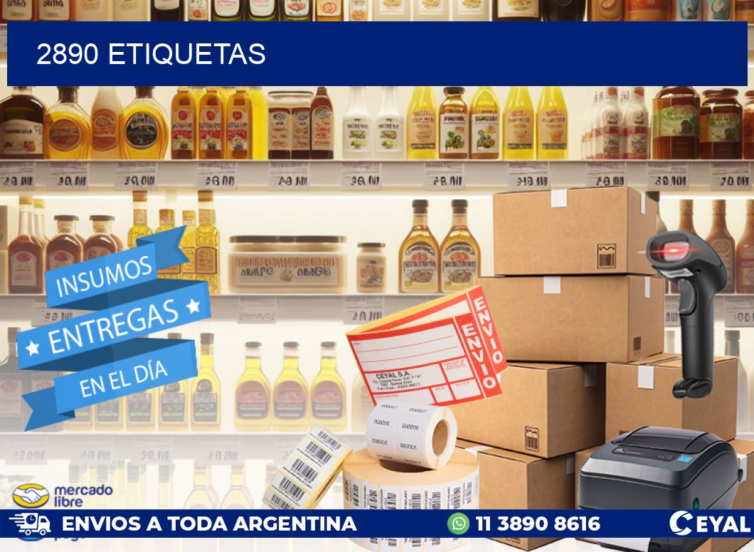 2890 ETIQUETAS