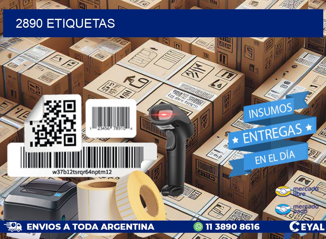 2890 ETIQUETAS