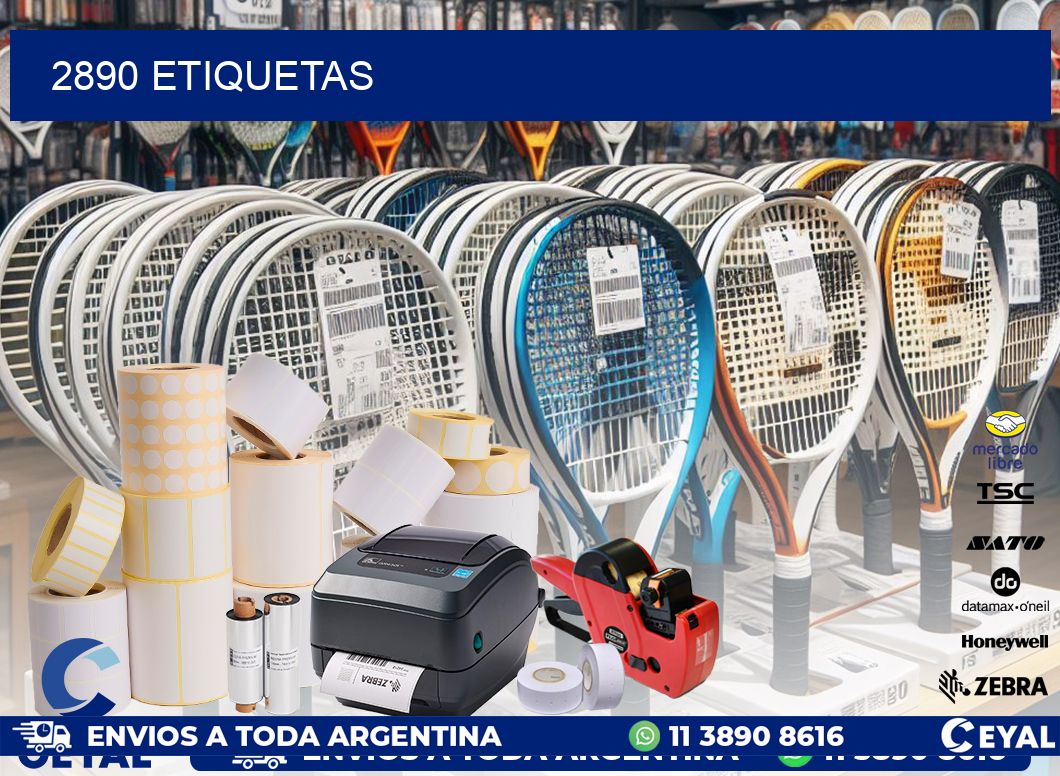 2890 ETIQUETAS