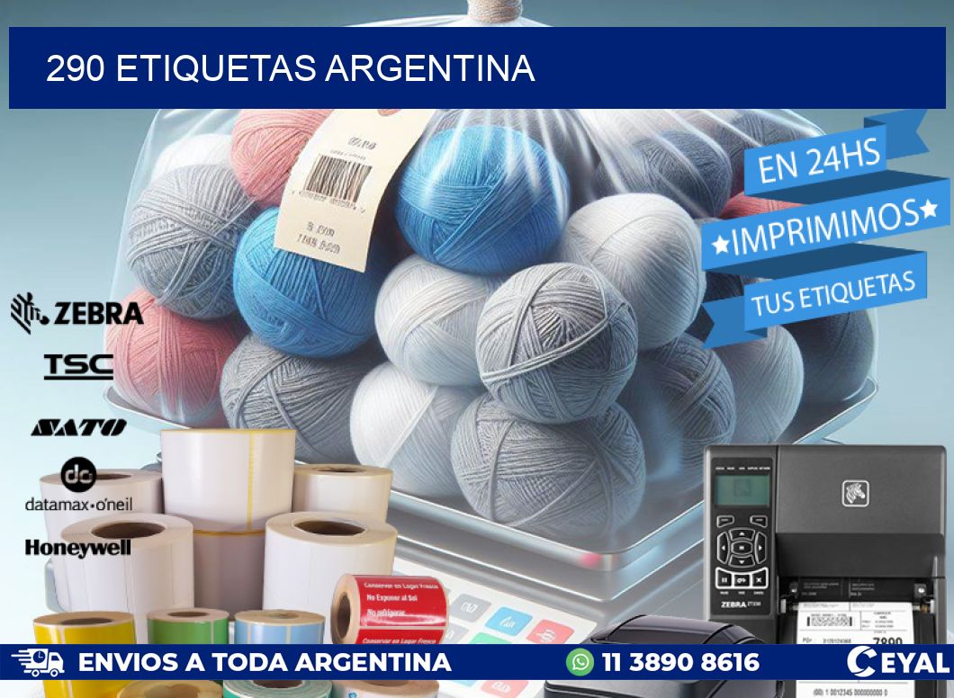 290 ETIQUETAS ARGENTINA