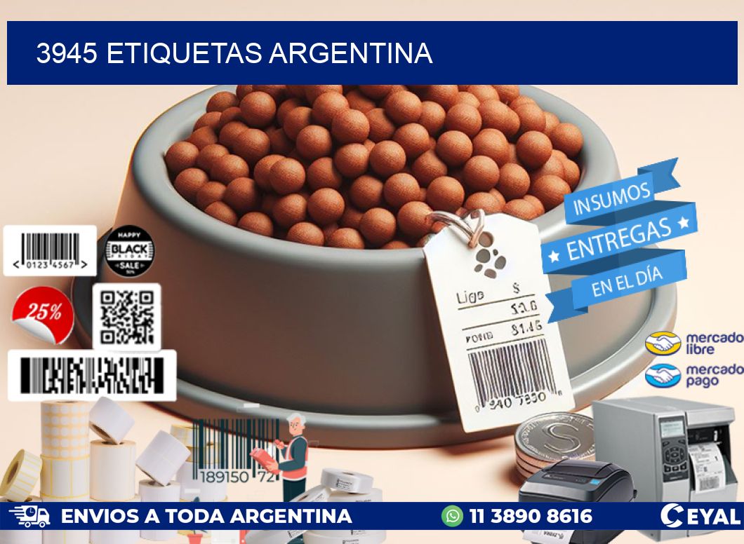 3945 ETIQUETAS ARGENTINA