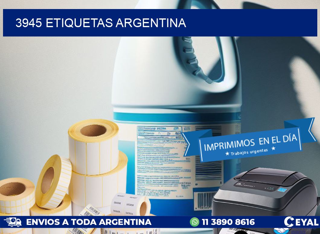 3945 ETIQUETAS ARGENTINA