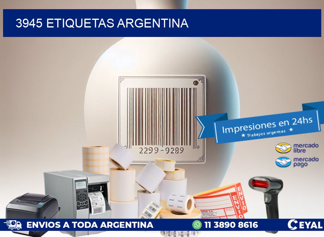 3945 ETIQUETAS ARGENTINA
