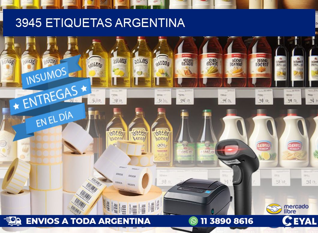 3945 ETIQUETAS ARGENTINA