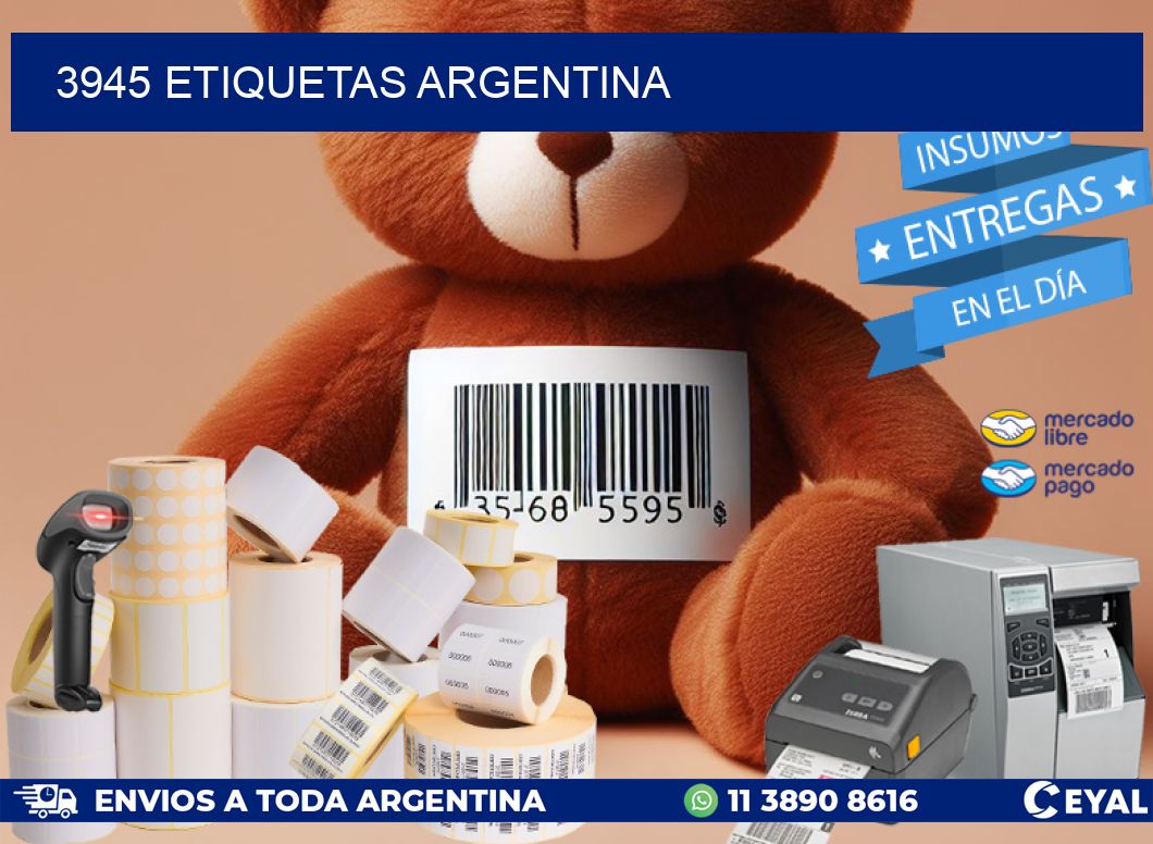 3945 ETIQUETAS ARGENTINA