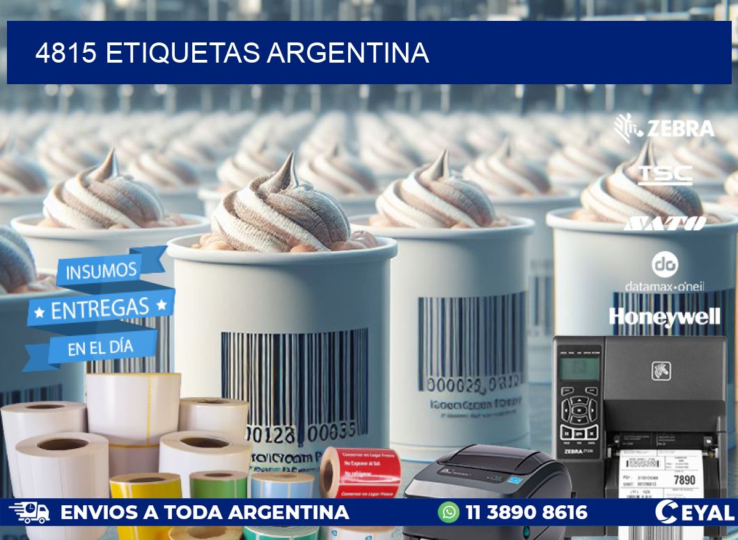 4815 ETIQUETAS ARGENTINA