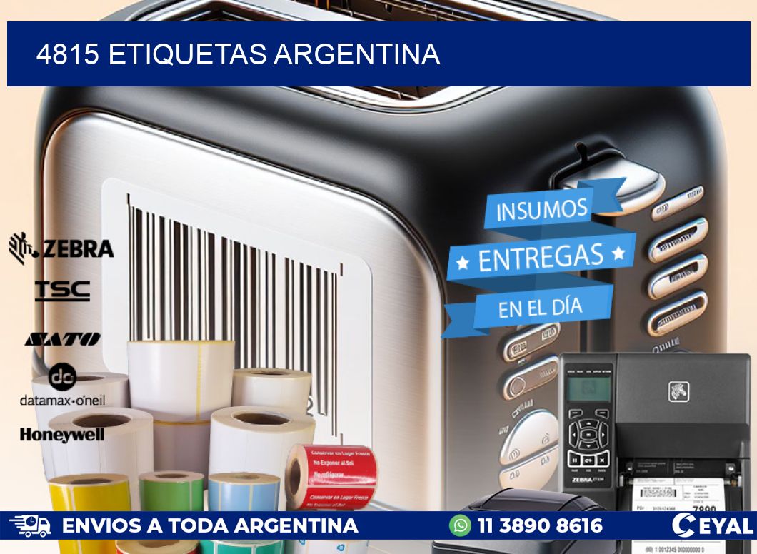 4815 ETIQUETAS ARGENTINA