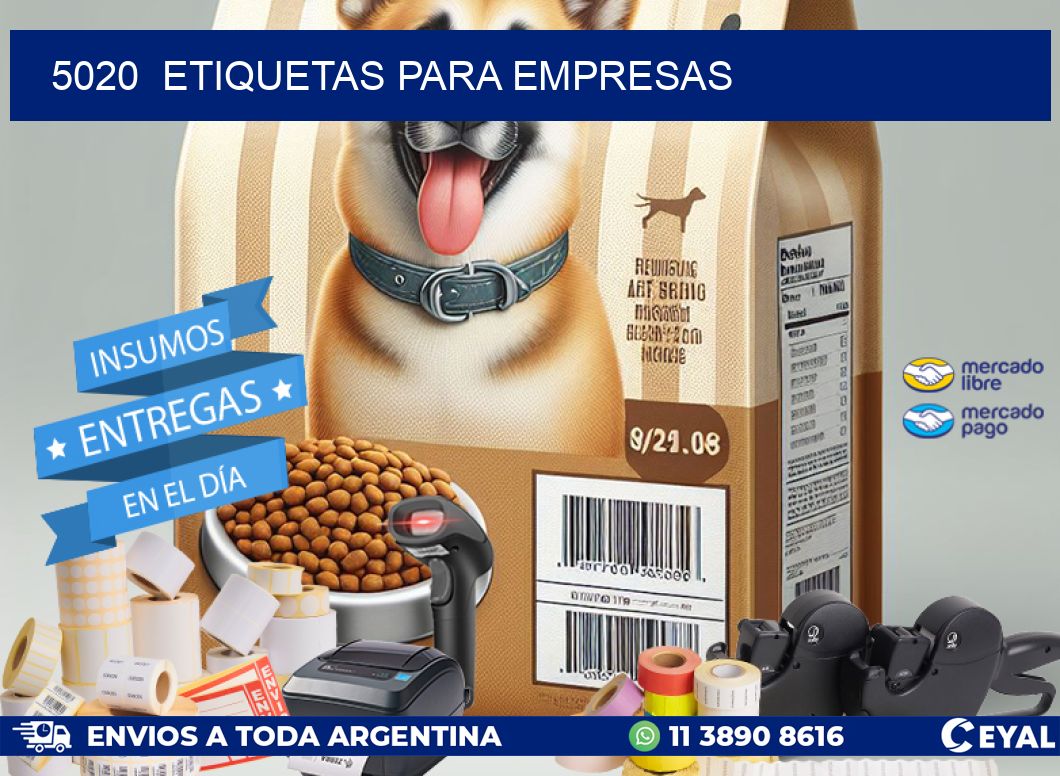5020  ETIQUETAS PARA EMPRESAS