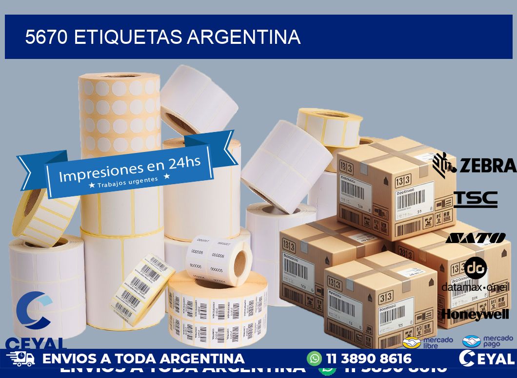 5670 ETIQUETAS ARGENTINA