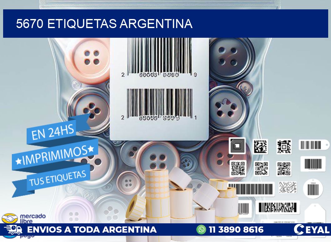 5670 ETIQUETAS ARGENTINA