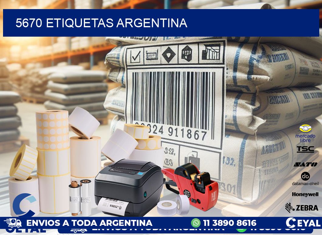 5670 ETIQUETAS ARGENTINA