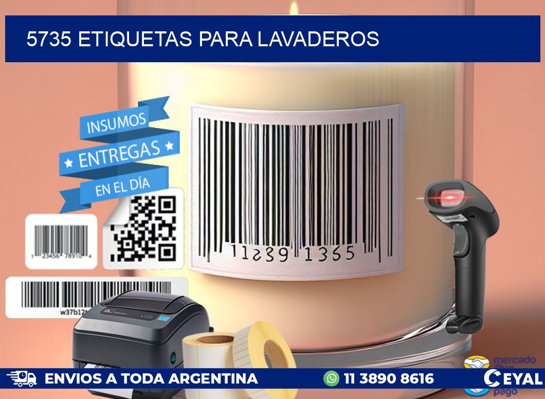5735 ETIQUETAS PARA LAVADEROS