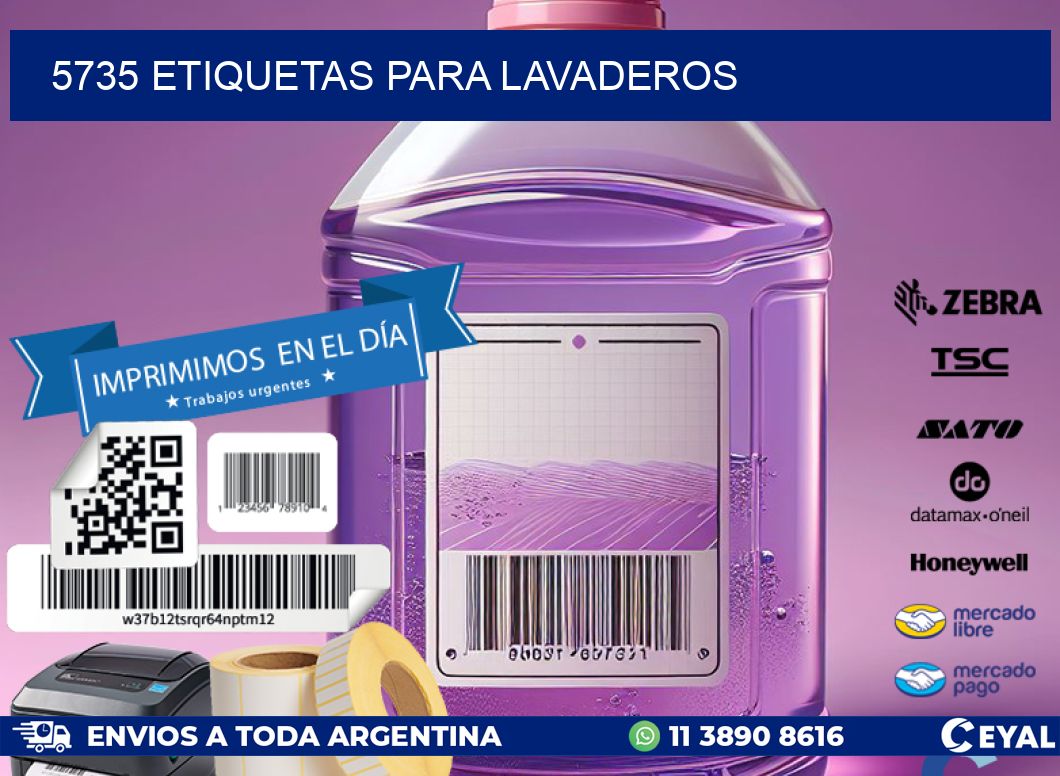 5735 ETIQUETAS PARA LAVADEROS