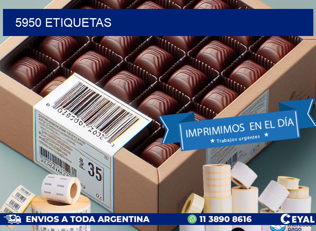 5950 ETIQUETAS