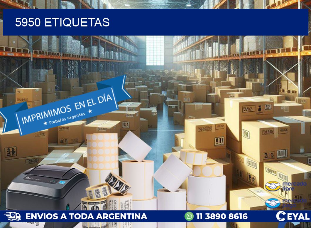 5950 ETIQUETAS