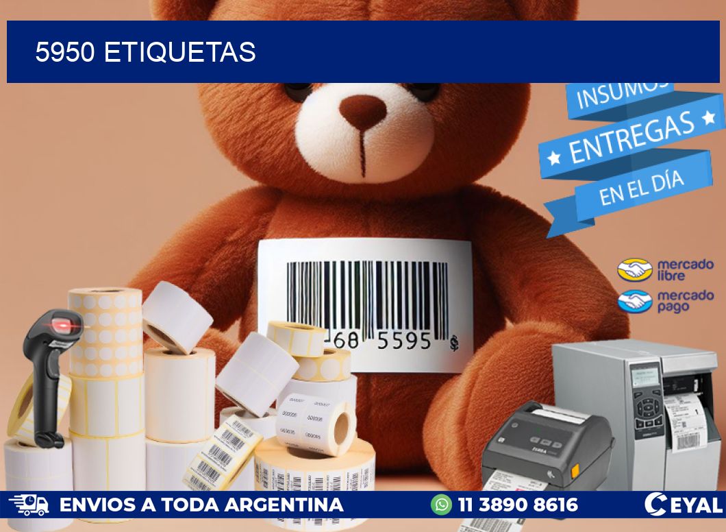 5950 ETIQUETAS