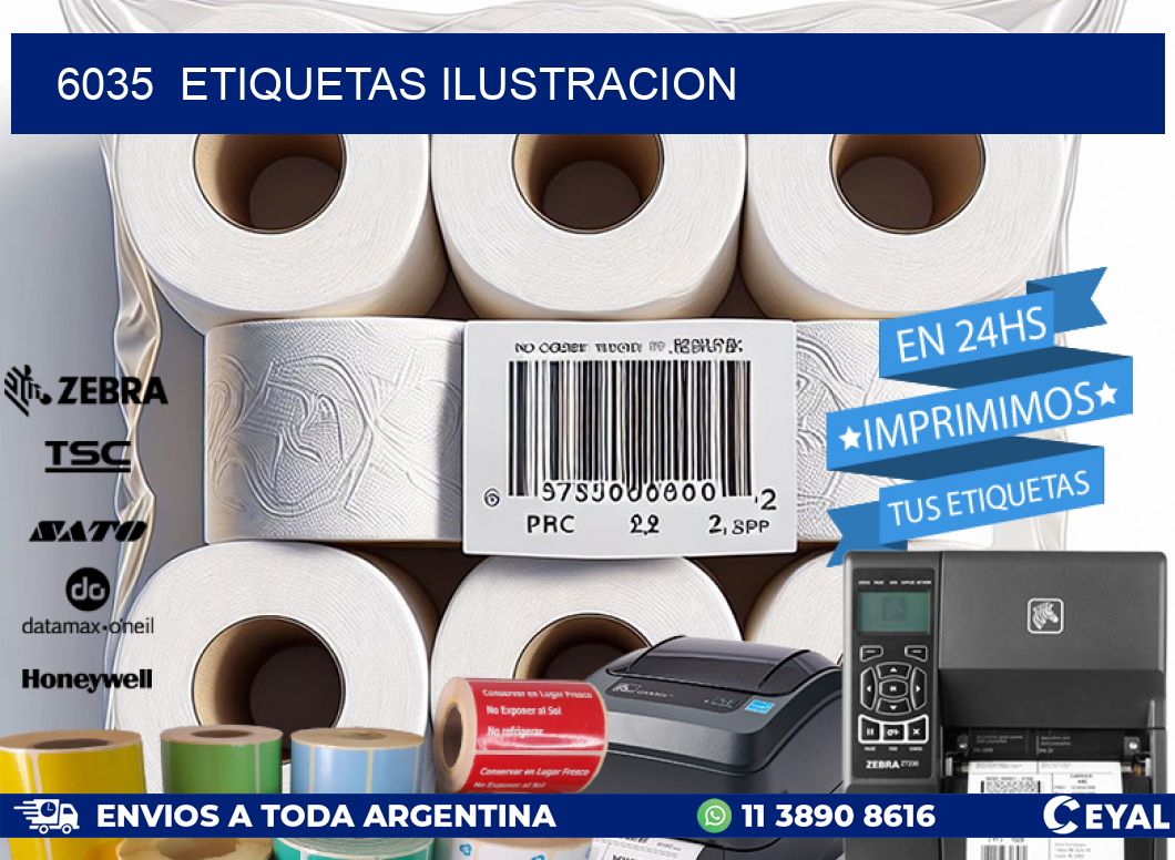 6035  ETIQUETAS ILUSTRACION