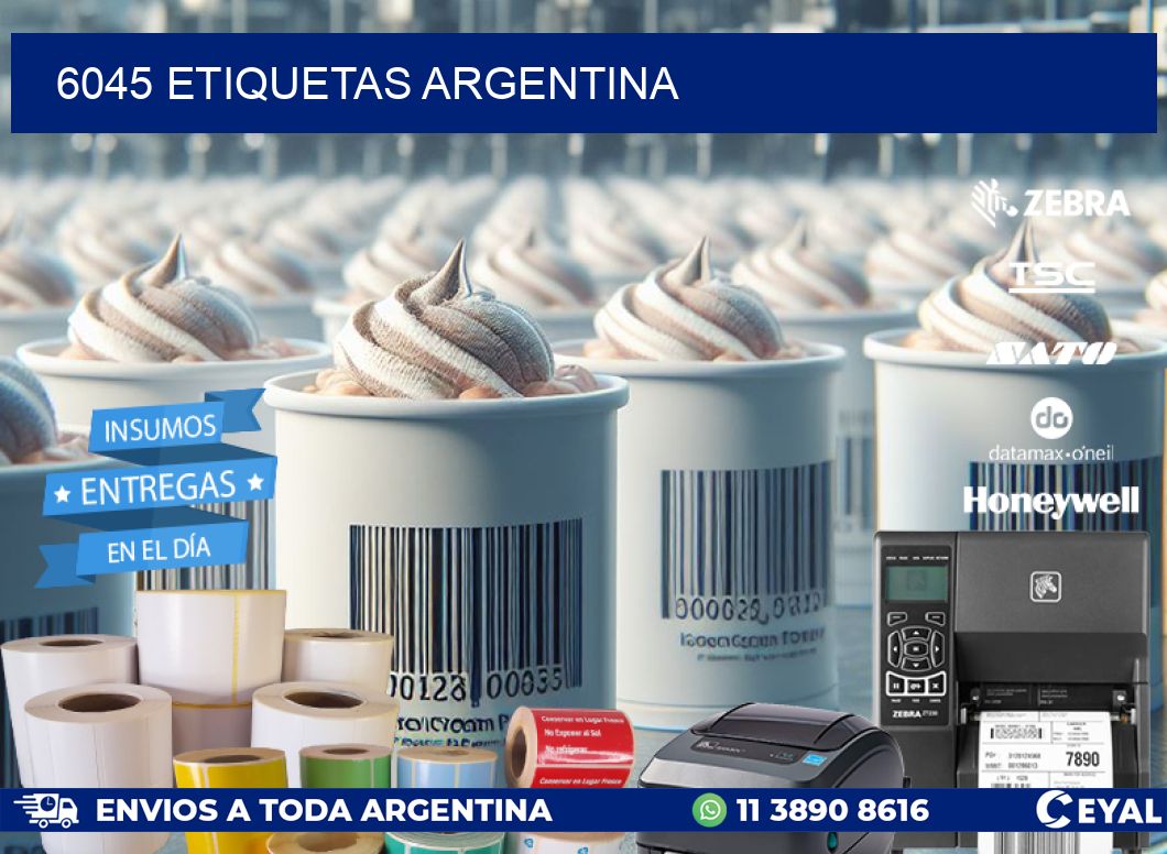 6045 ETIQUETAS ARGENTINA