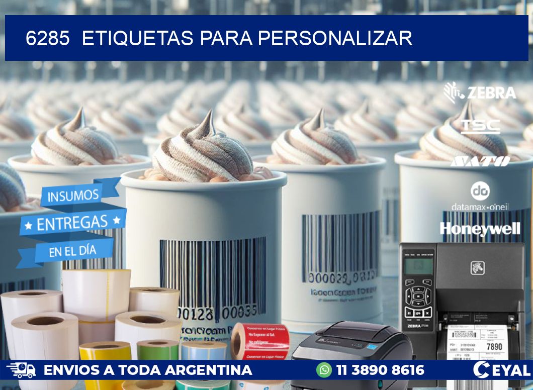 6285  ETIQUETAS PARA PERSONALIZAR