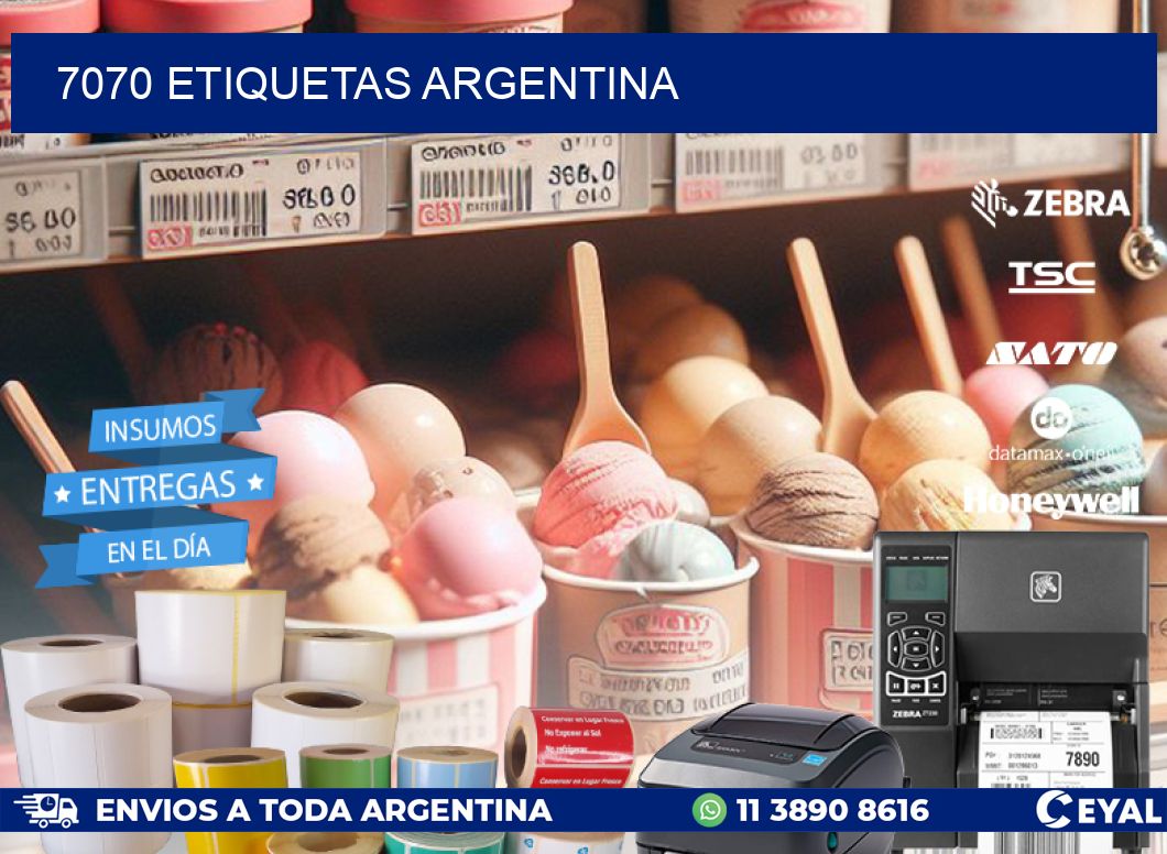 7070 ETIQUETAS ARGENTINA